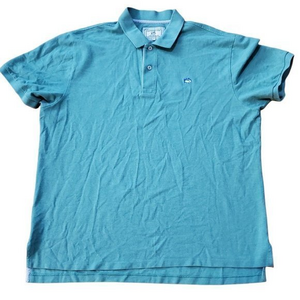 Southern Tide‎ Skipjack Seafoam Green Mens Polo XL